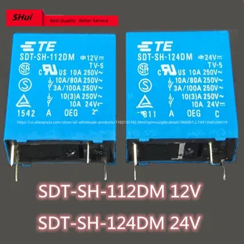 5PCS SDT-SH-112DM SDT-SS-112DM SDT-SH-124DM SDT-SS-124DM 4PINS 10A כוח ממסר