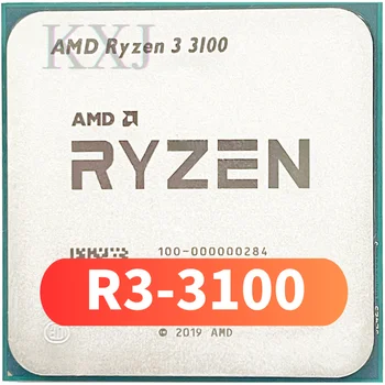 AMD Ryzen 3 3100 R3 3100 3.6 GHz Quad-Core שמונה-חוט 65W המעבד L3=16M 100-000000184 שקע AM4