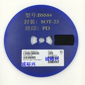 BSS84 משטרת-SOT 23,50 V,100PCS ,Metal Oxide Semiconductor