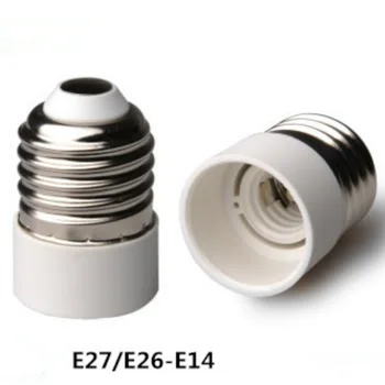 E26 E27 כדי E14 Led, הלוגן פיבולאר אור שקע מתאם ממיר כמפחית בעל ערכת יכול שקוע תליון בורג-ב קאפ בחנוכייה