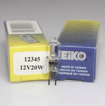 EIKO 12345 12V20W G4 מנורת הלוגן Spectrophotometer Biochmistry מנתח מיקרוסקופ אור הנורה