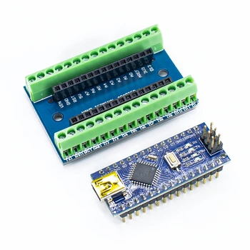 Mini USB ננו V3.0 CH340 בקר מודול עבור Arduino עם מסוף מתאם להארכת לוח ננו 3.0 V3.0 AVR ATMEGA328P
