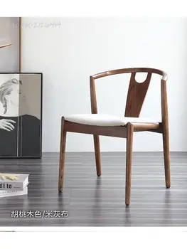 Y כיסא יפני מעצב כיסא האוכל הנורדי עץ מלא בחזרה נטו כיסא אדום מעגל כיסא סיני פנאי הכיסא ההגירה מארק הכיסא