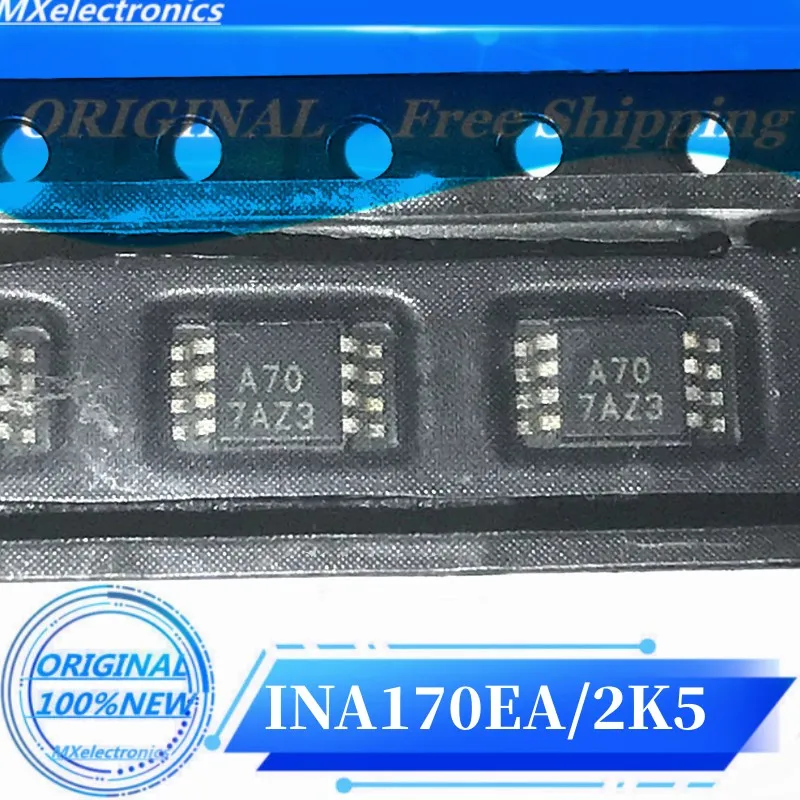5pieces/מגרש חדש 100% INA170EA/2K5 INA170EA A70 MSOP-8 רכיבים אלקטרוניים - 0