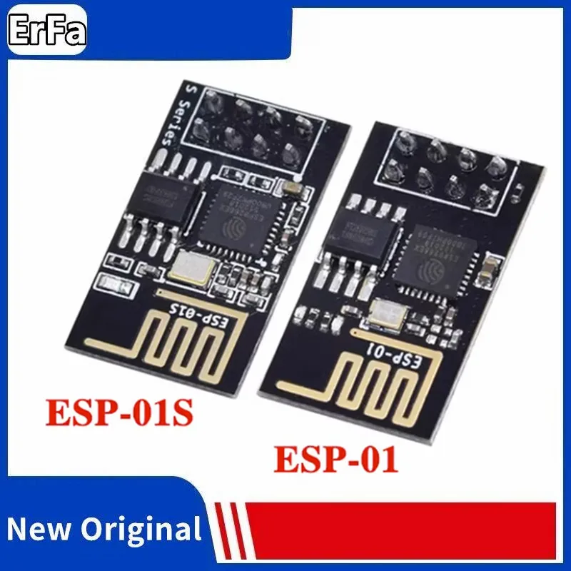 ESP01 ESP-01S מתכנת מתאם סדרתי אלחוטית WIFI מודול USB CH340G ESP8266 Developent לוח צריכת חשמל נמוכה - 0
