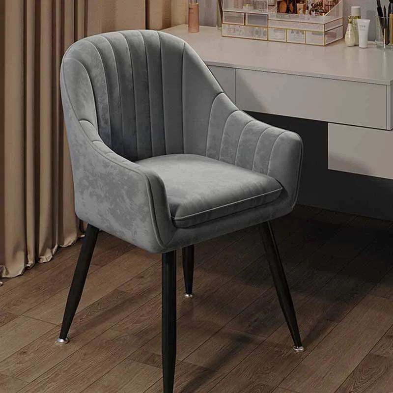 יוקרה מודרנית כסאות אוכל חדר האוכל ארגונומי מעצב כיסאות נוח טרקלין מינימליסטי Fauteuil סלון פריטים ביתיים - 2