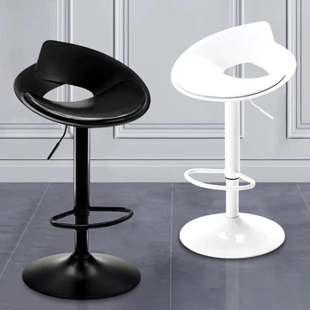 בבית מרגיע כסאות אוכל הפנאי גבוה המסתובב סלון מודרני עיצוב הכיסא אופנתי האוכל Silla Plegable רהיטים MQ50CY