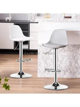 כיסא בר משק הבית גבוהה צואה הרמת כיסא מודרני פשוט צואה דלפק קבלה בחזרה גבוהה כסא בר קופה בר הכיסא