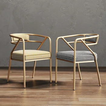 מודרני ארגונומי כסאות אוכל סלון כסאות בר טרקלין מחכה ייחודי איטלקי כורסה מרפסת Comedor נורדי רהיטים