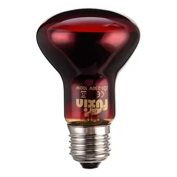 מחמד אדום חימום מנורת E27 יום לילה חי נחש מנורת חום זוחל נורת UV אור 50W 100W AC220240V