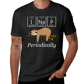 מצחיק חדש עצלנות חולצות מתנות-אני תנומה מעת לעת מתנה עבור אוהבי המדע נשים גברים חולצה חמודה הבגדים של הגברים כותנה חולצת הטריקו