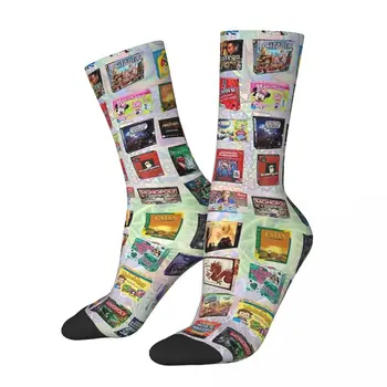 משחקי לוח גרביים Harajuku סופר רך גרביים כל העונה גרביים אביזרים עבור אישה של גבר מתנות