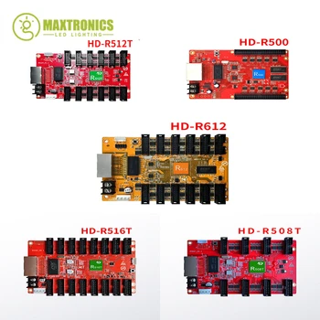 משלוח חינם Huidu HD-R500 / R508T /R512T / R516T/ R612 פנימית וחיצונית בצבע מלא תצוגת LED לקבל כרטיסי לוח LED