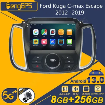 פורד Kuga-C-max לברוח 2012 -2019 אנדרואיד רדיו במכונית טסלה מסך 2Din סטריאו מקלט Autoradio נגן מולטימדיה ניווט GPS